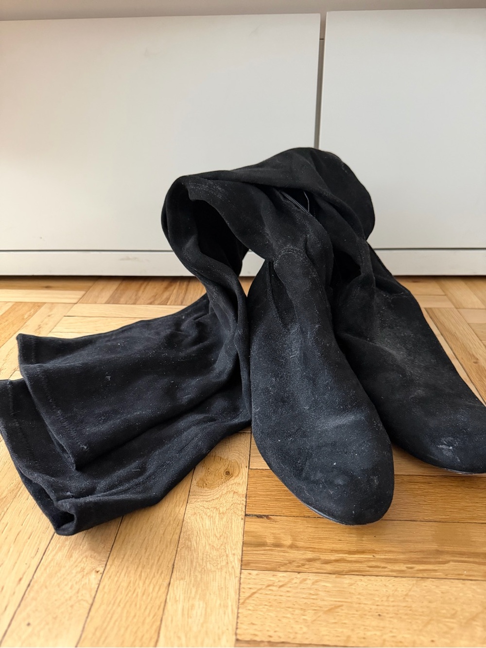 Dolce Vita Thigh-High Black Boots